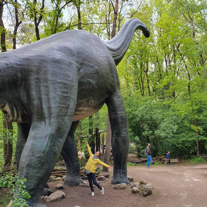 Amersfoort Zoo- Giant dino- Discover True Netherlands