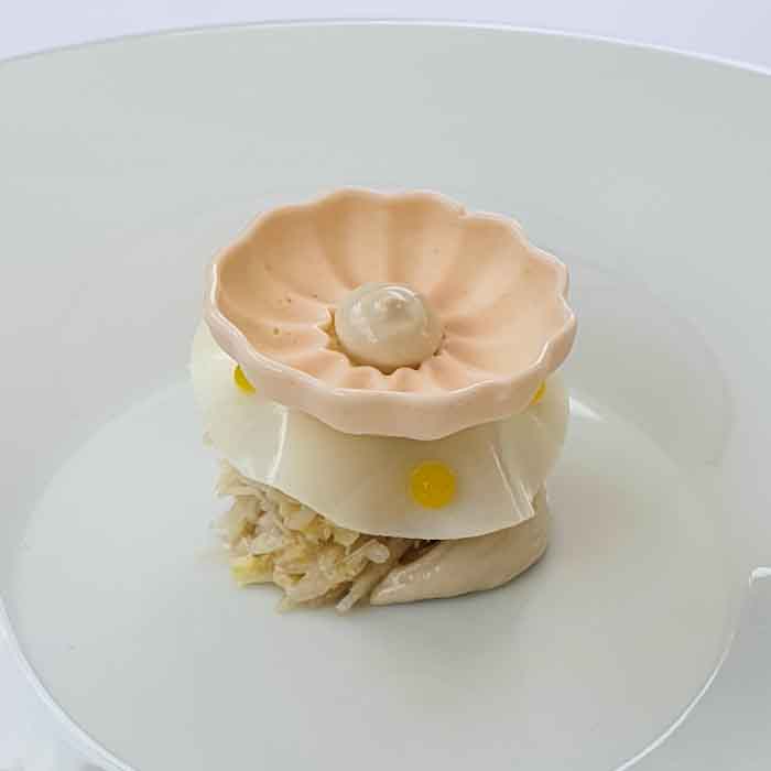 Restaurant Kasteel Heemstede - frozen dish - Discover True Netherlands