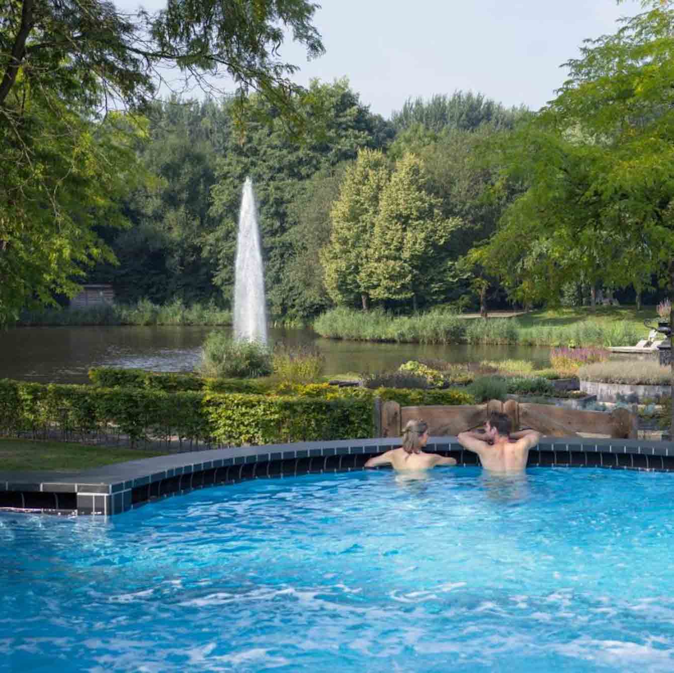 Thermen Bad Nieuweschans - view to the river