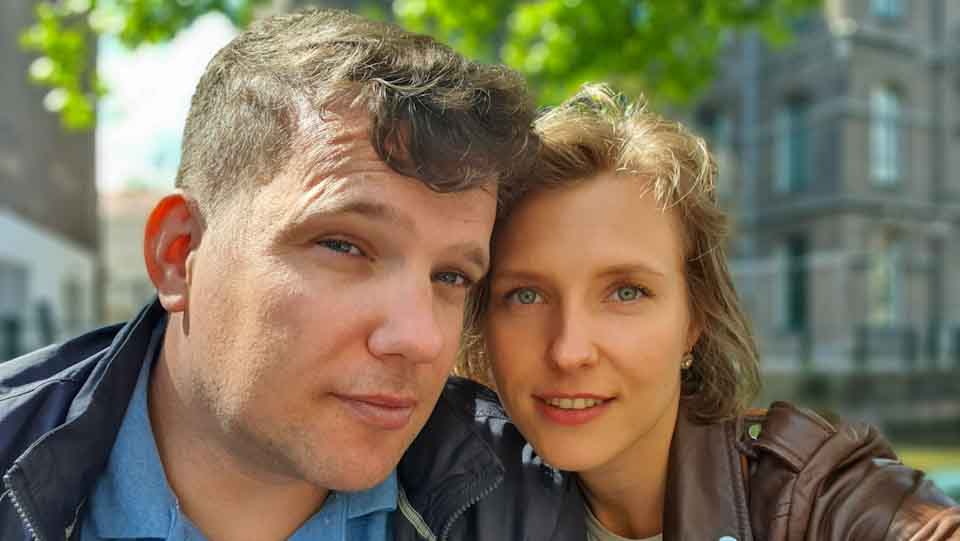 Together with my husband in Amsterdam - Discovoer True Netherlands 4x3