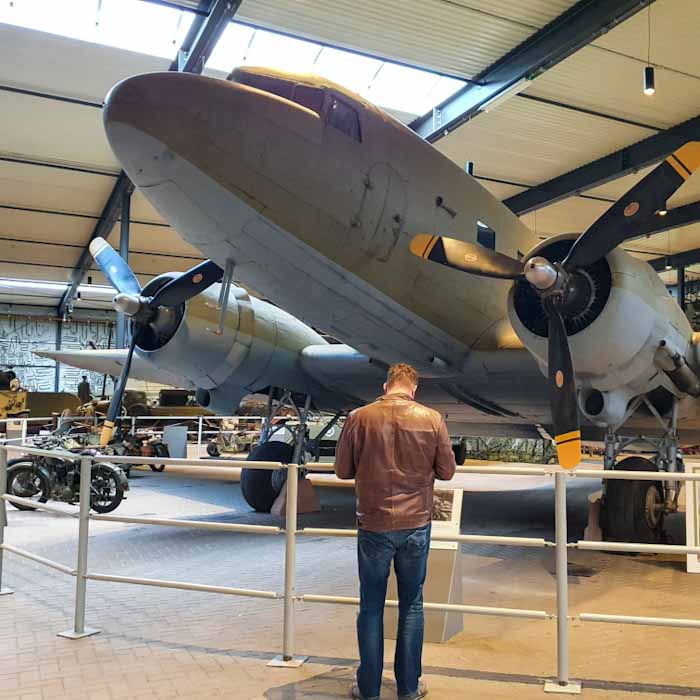 War Museum Overloon - Oorlogsmuseum Overloon - old aircraft - Discover True Netherlands