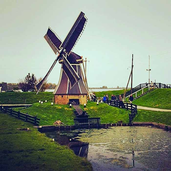 Zuiderzee Museum in Enkhuizen - old windmill - Discover True Netherlands